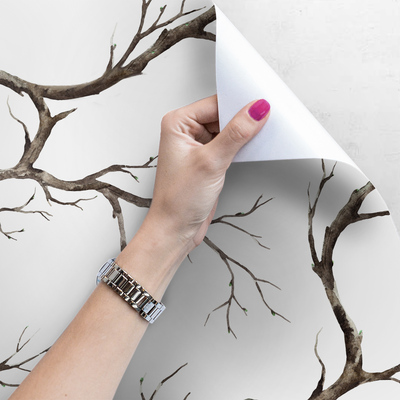 Tapisserie murale Comme un arbre sans feuilles.