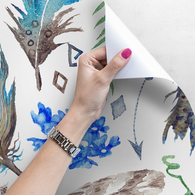 Papier peint Léger comme une plume