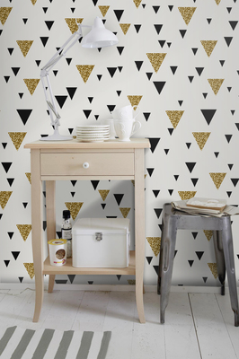 Tapisserie panoramique Ruée vers l'or du Triangle