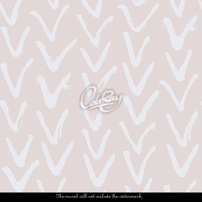 Papier peint panoramique Mouettes en beige