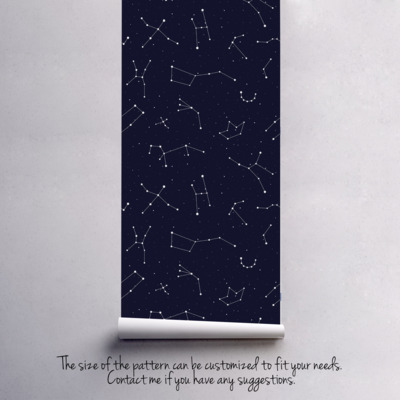 Papier peint Galaxie étoilée