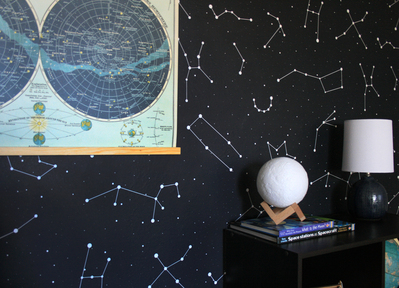Papier peint Galaxie étoilée