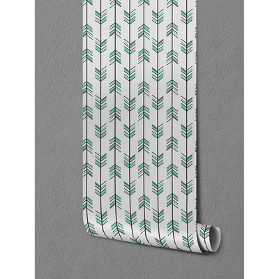 Papier peint adhésif Indiens Blue Arrows