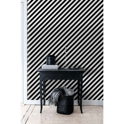 Tapisserie murale Les rayures sont à la mode