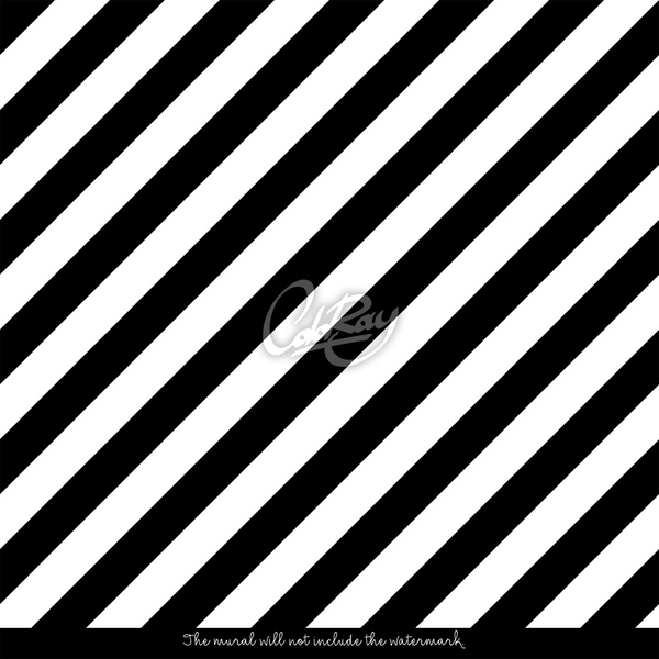 Tapisserie murale Les rayures sont à la mode