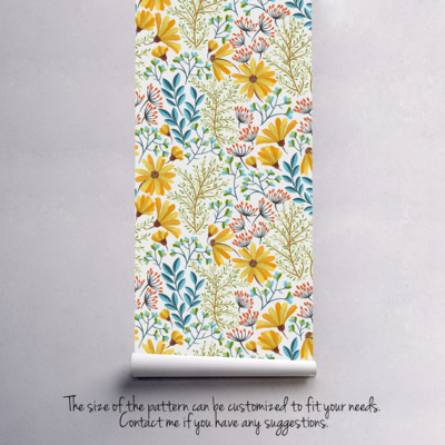 Papier peint Clairière ensoleillée
