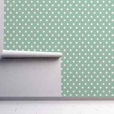 Tapisserie murale Jouer vert