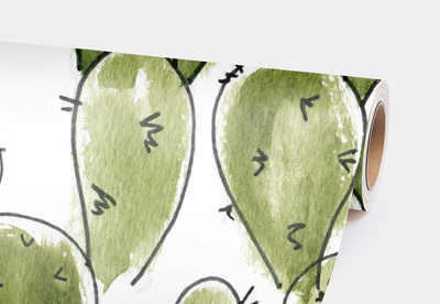 Tapisserie murale Cactus mexicain de dessin animé