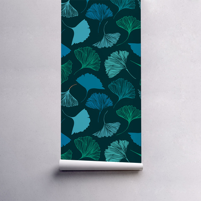 Papier peint adhésif Feuilles dans le vent