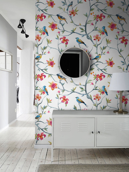 Papier peint panoramique Rêves d'oiseaux