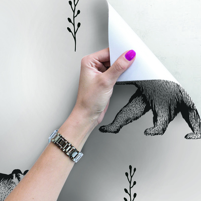 Tapisserie murale Ours heureux