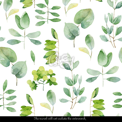 Papier peint Vert pour moi