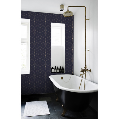 Papier peint Carrés spatiaux