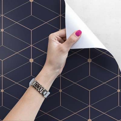 Papier peint Carrés spatiaux