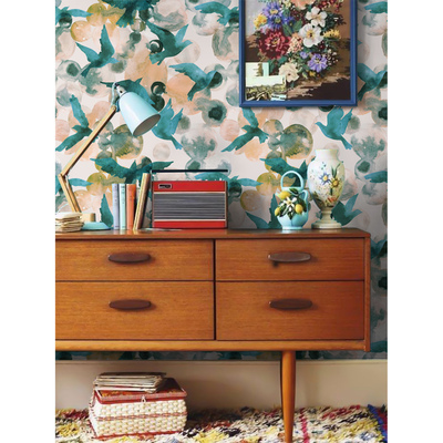 Papier peint Ombres subtiles des oiseaux