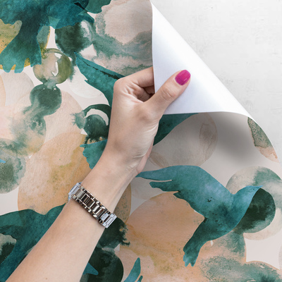 Papier peint Ombres subtiles des oiseaux