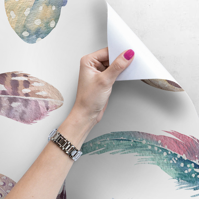 Papier peint Les plumes volent