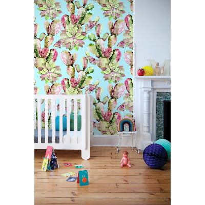 Papier peint S'amuser avec un cactus