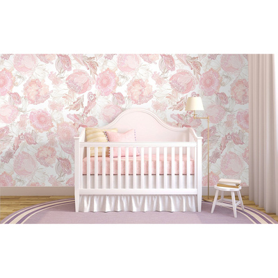 Tapisserie panoramique Au pays rose