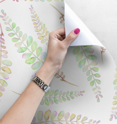 Tapisserie murale Acacias pastel