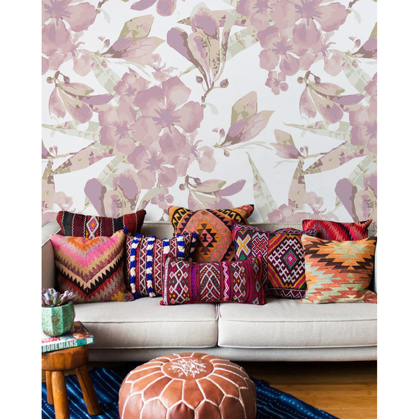 Papier peint Fleurs hawaïennes dans votre environnement