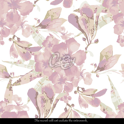 Papier peint Fleurs hawaïennes dans votre environnement