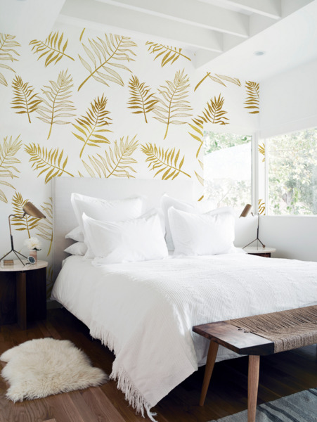 Papier peint Feuille de fougère