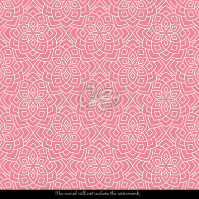 Tapisserie panoramique Le Maroc en rose