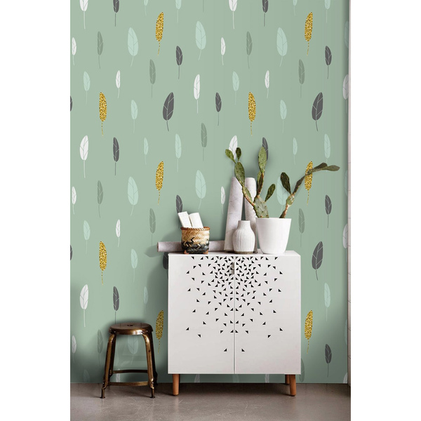 Tapisserie murale Feuille scandinave