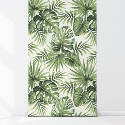 Tapisserie murale Buisson épais de Monstera