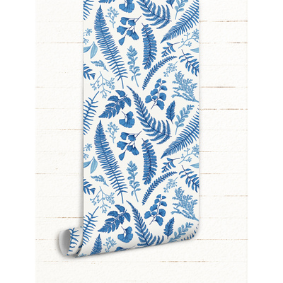 Tapisserie murale Fougère exotique