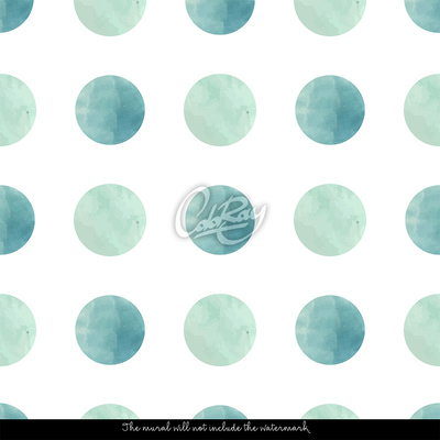 Papier peint panoramique Fantaisie verte