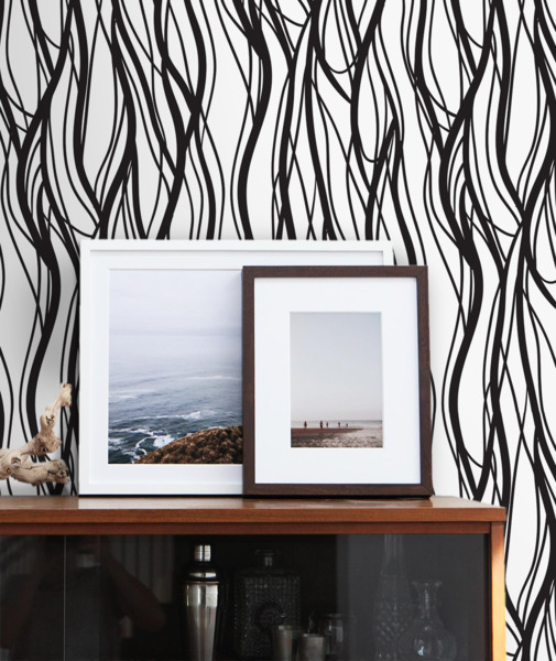 Tapisserie panoramique Emmêlé