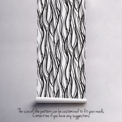 Tapisserie panoramique Emmêlé