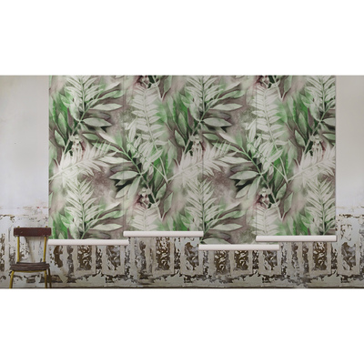 Tapisserie murale Feuilles enchantées