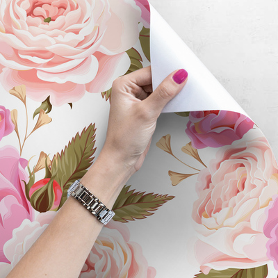 Papier peint adhésif Jardin romantique