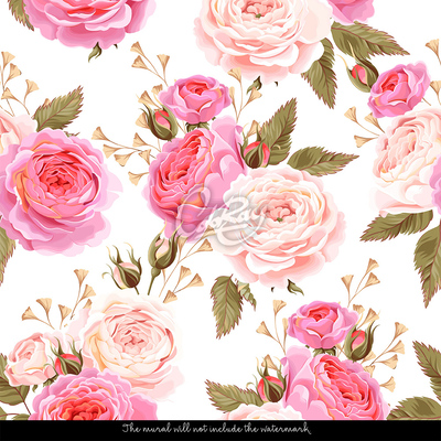 Papier peint adhésif Jardin romantique