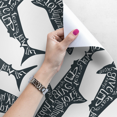 Papier peint adhésif Attaque de requin