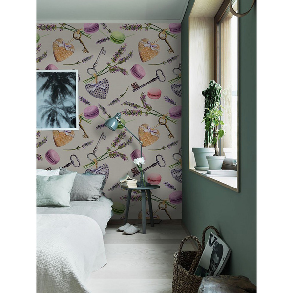 Papier peint Bonjour