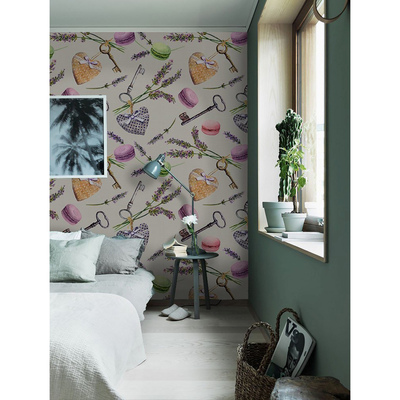 Papier peint Bonjour