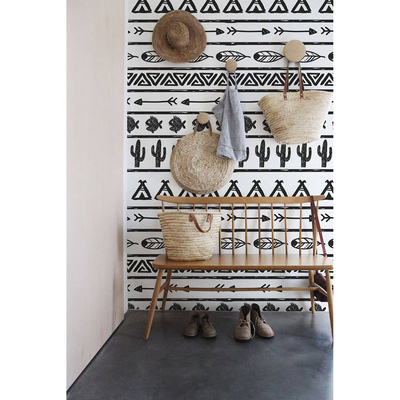 Papier peint panoramique Dans le village indien