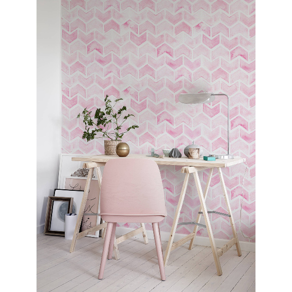 Tapisserie murale Motifs de créateurs en rose