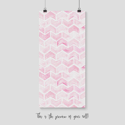 Tapisserie murale Motifs de créateurs en rose