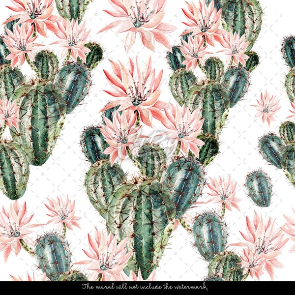 Tapisserie murale Jardin mexicain