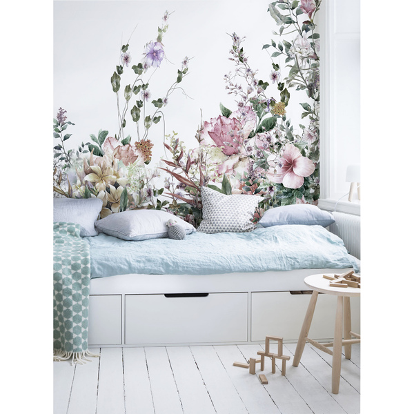 Papier peint Extravagance des fleurs sauvages