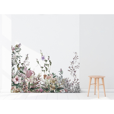 Papier peint Extravagance des fleurs sauvages