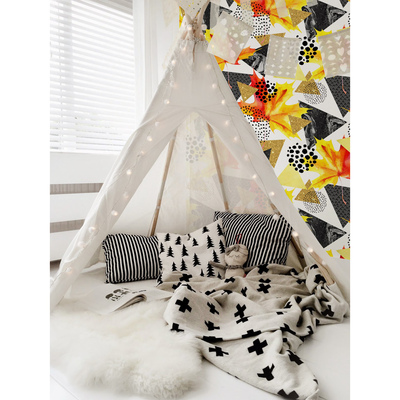 Tapisserie murale Triangles d'automne