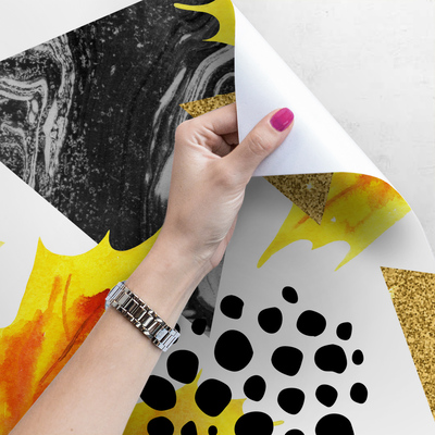 Tapisserie murale Triangles d'automne