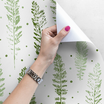 Papier peint Brindilles abstraites