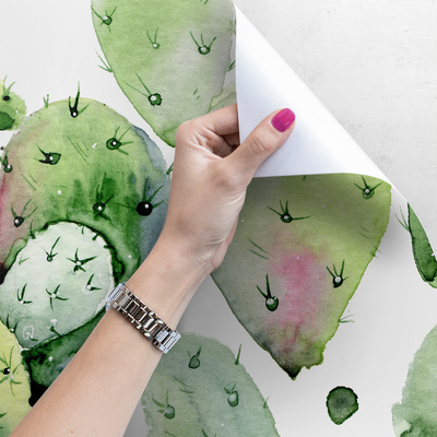 Papier peint adhésif Le pouvoir revitalisant du cactus